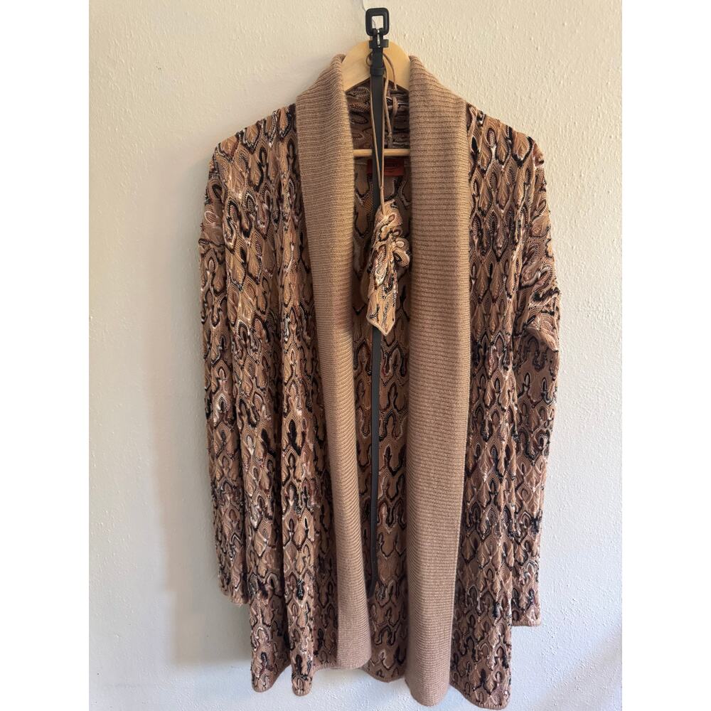 Missoni wrap cardigan with belt and bag - Picture 5 of 9